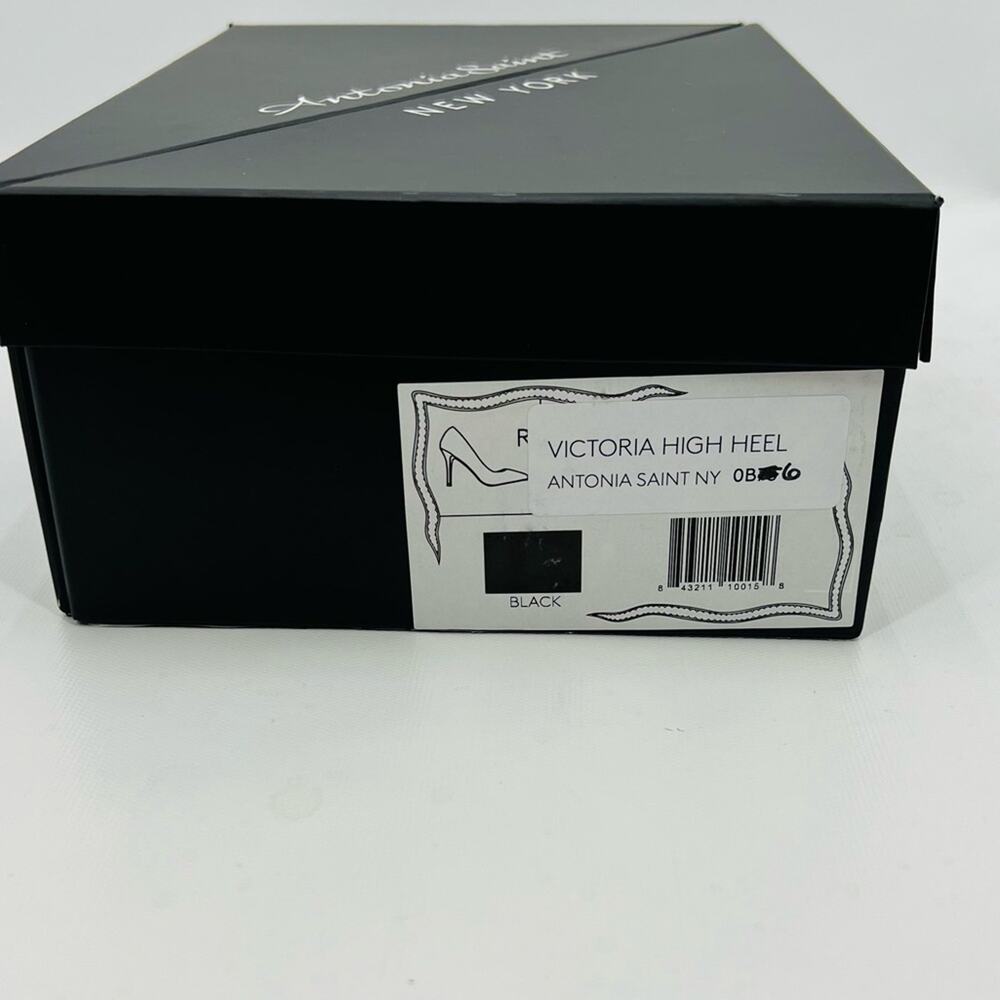 Antonia Saint Black Victoria High Heel - Picture 3 of 13